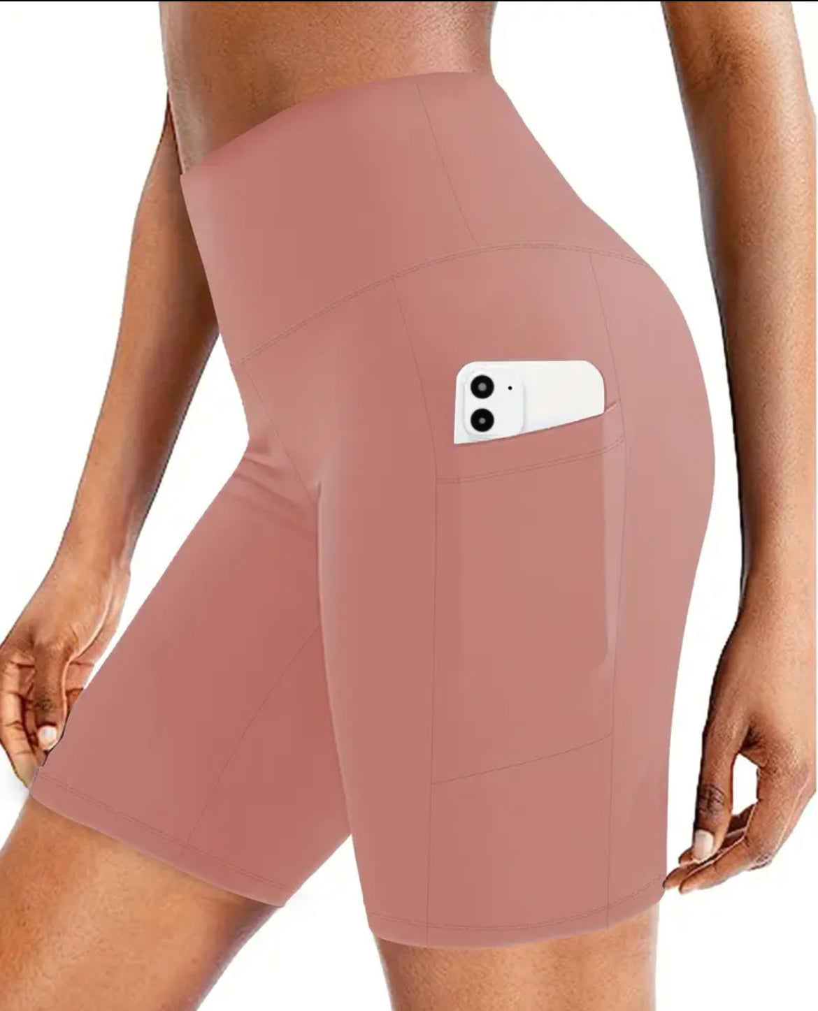 🖤 Short de Sport Femme – Taille Haute & Poches Latérales - LOT DE 3 SHORTS (PRÉCOMMANDE)