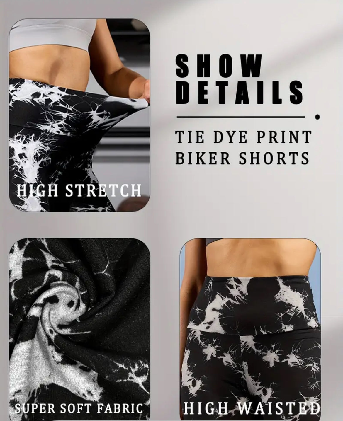 🩵 SHORT DE SPORT FEMME – LOT DE 3 (PRÉCOMMANDE)