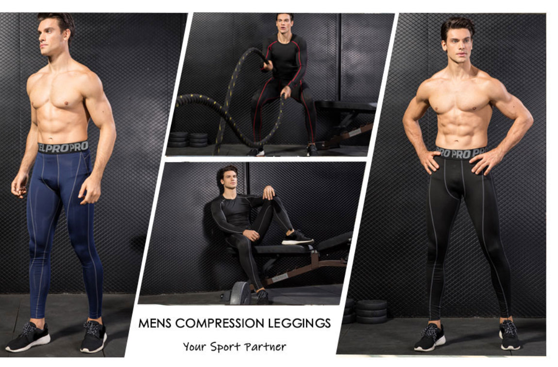 Legging de Compression Homme – Performance & Confort