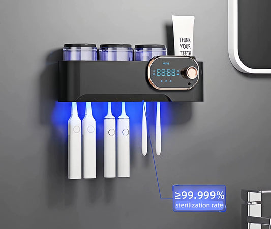 SUPPORT DE BROSSE A DENTS - LED INTÉGRÉ