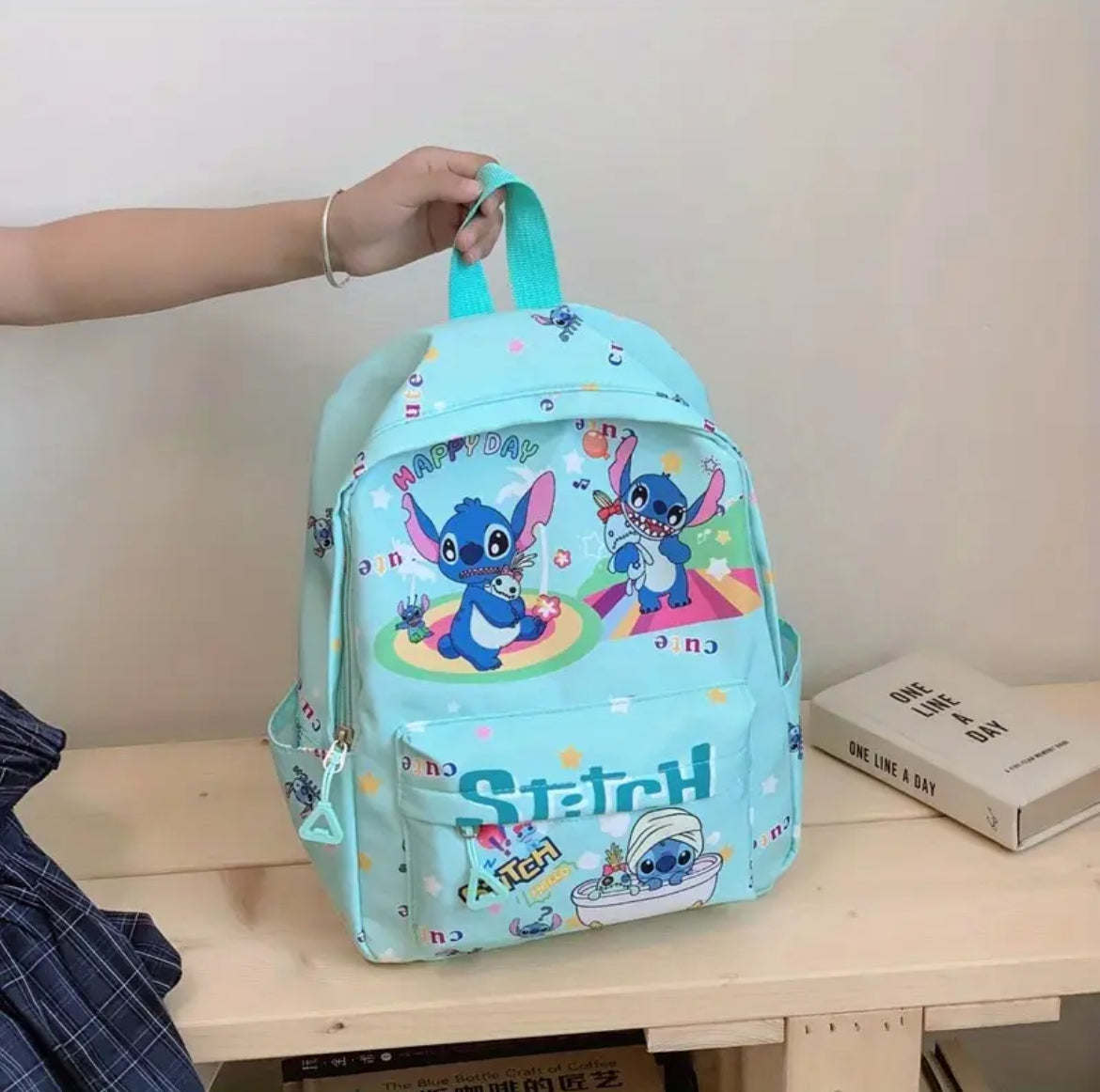 🎒 Mini Sac à dos Stitch – 5 styles adorables 🌈