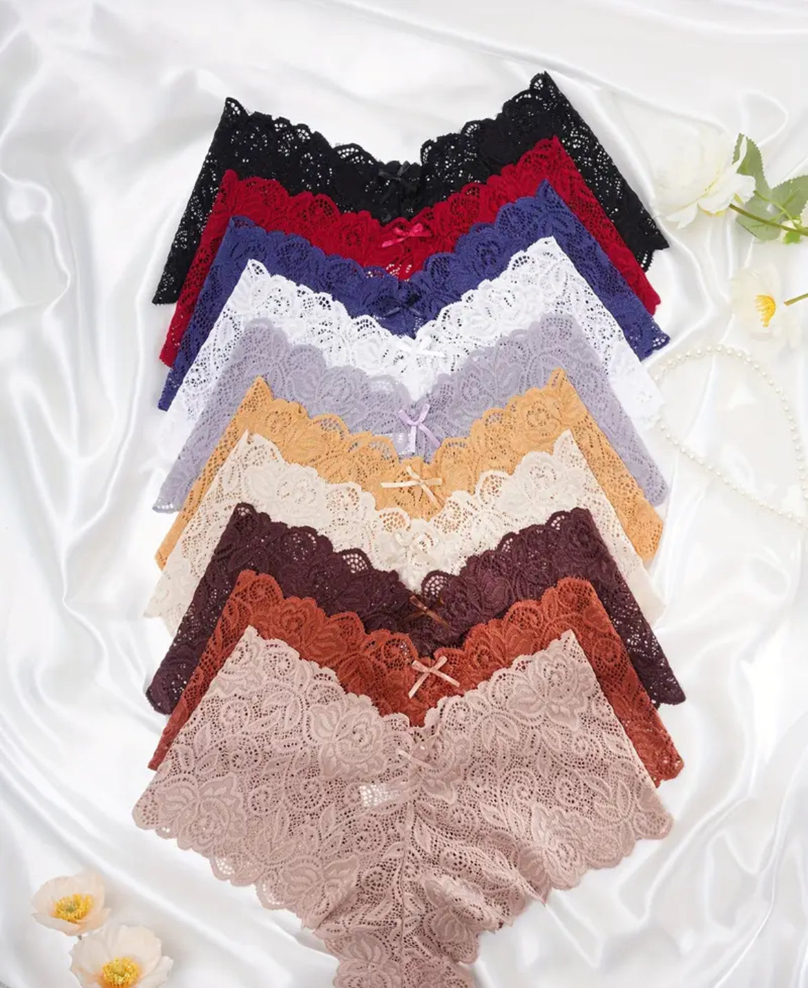 Lot de 10 Culottes SIZE PLUS Confort & Élégance – Multiples Modèles et Couleurs (PRÉCOMMANDE)