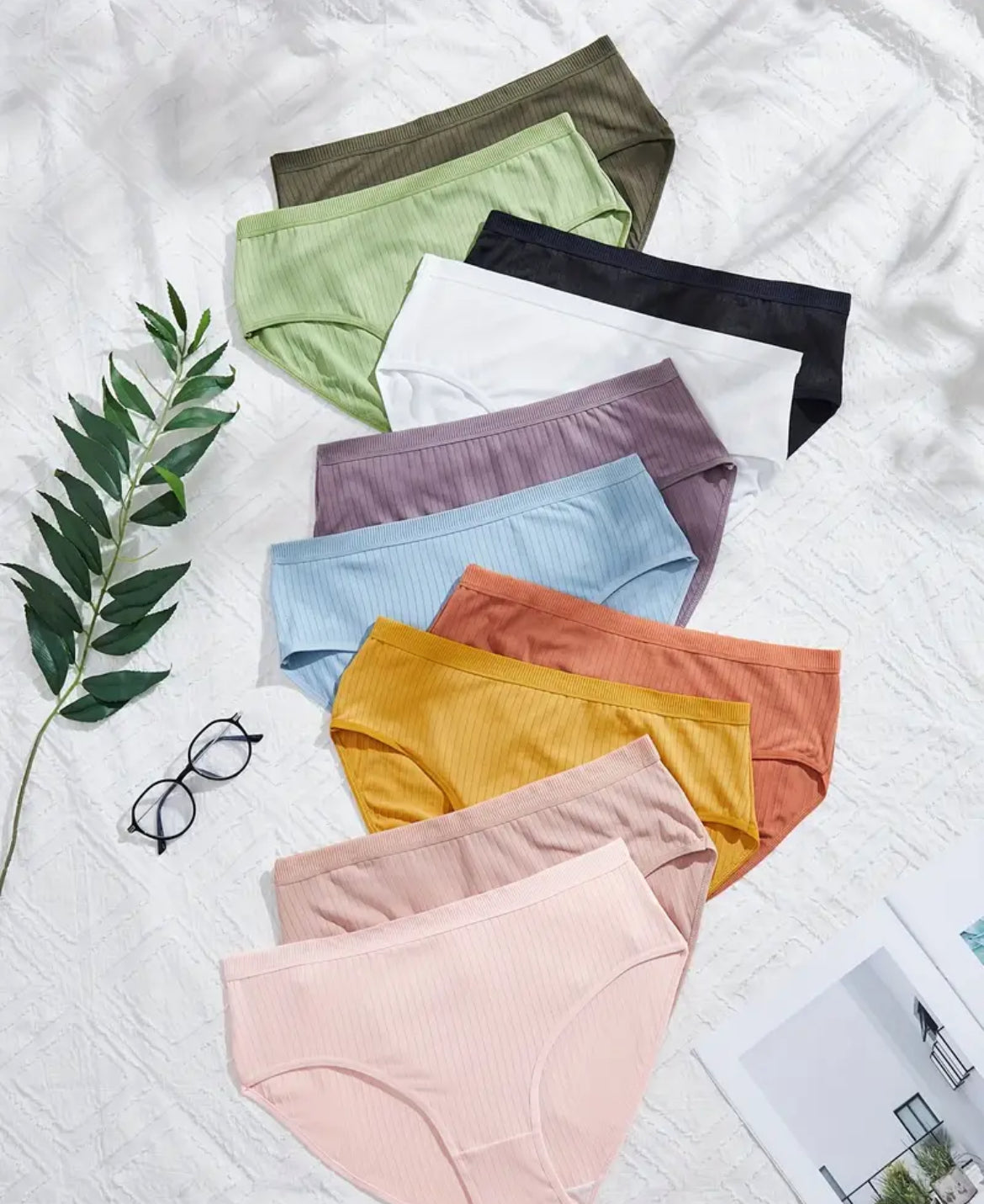 Lot de 10 Culottes SIZE PLUS Confort & Élégance – Multiples Modèles et Couleurs (PRÉCOMMANDE)