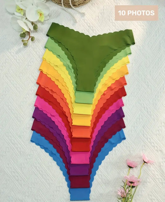 Lot de 10 Culottes SIZE PLUS Confort & Élégance – Multiples Modèles et Couleurs (PRÉCOMMANDE)