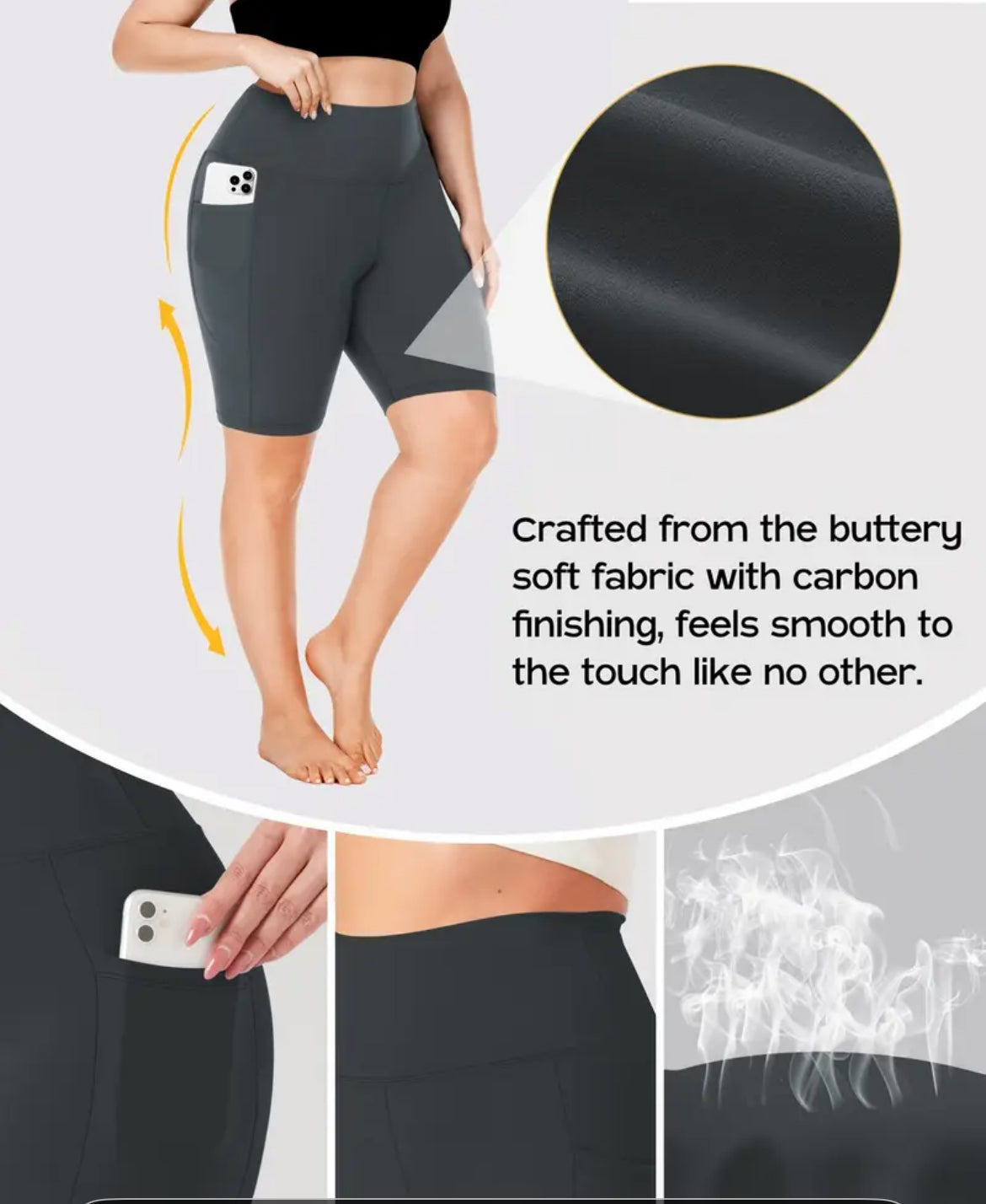 🖤 Lot de 7 Leggings Grande Taille -Confort, Style & Confiance (PRÉCOMMANDE)