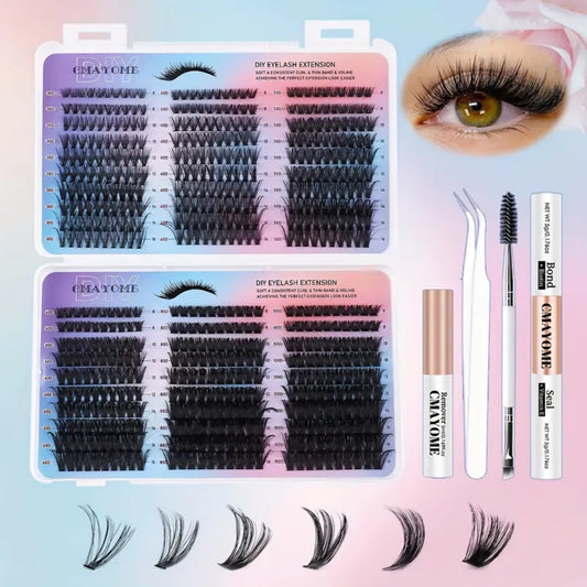 Kit Extension de Cils DIY – Effet Salon à la Maison (PRÉCOMMANDE)